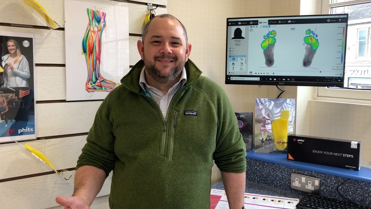 Foot Medic: Footscan & Phits 3D Printed Orthotics - YouTube