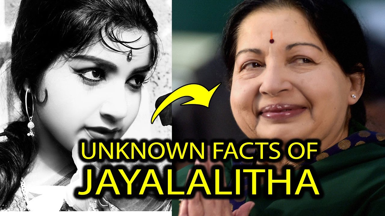 Jayalalitha unknown facts from 1948 to 2016