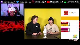 HIVEMIND UNLIMITED - Our Fast Food Bracket | REACTION