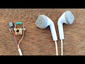 Diy wireless earphones with old mobile phone charger