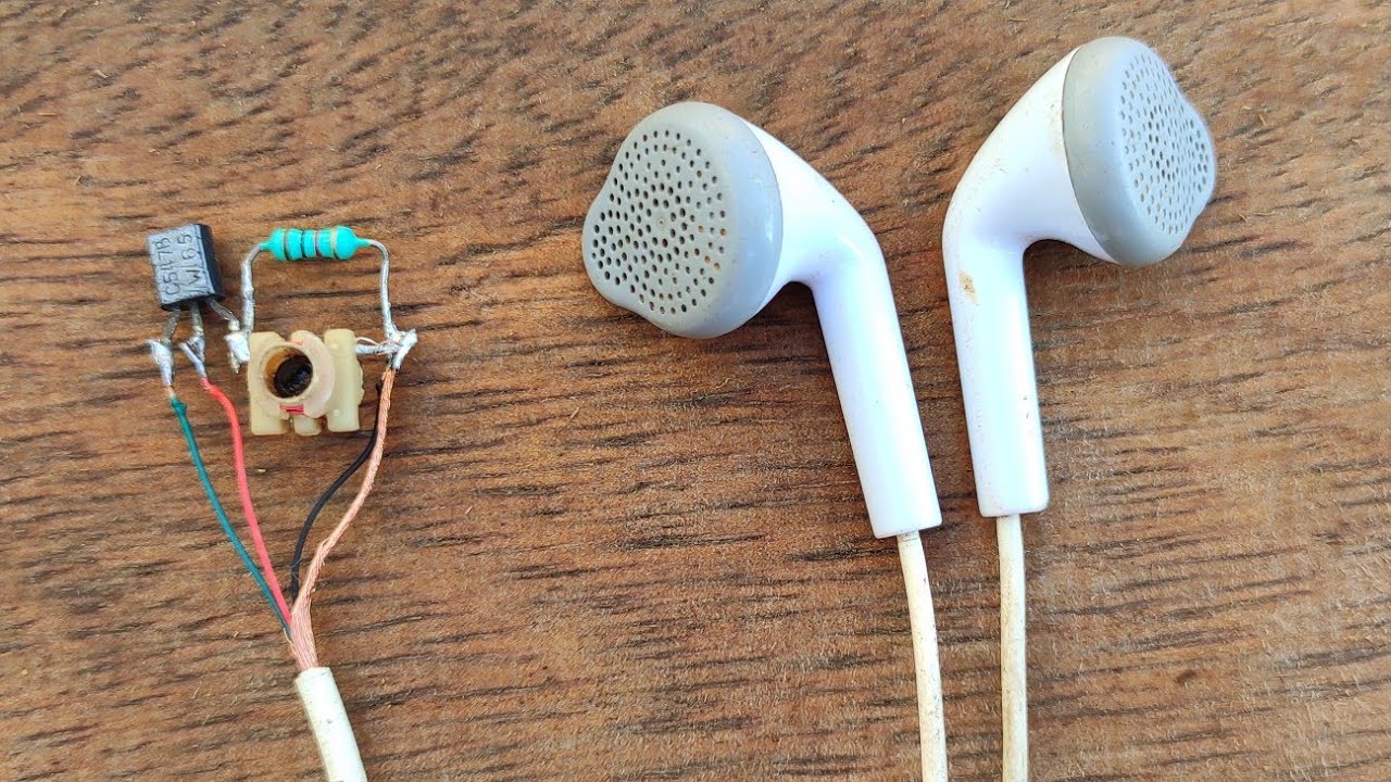 Diy wireless earphones with old mobile phone charger - YouTube