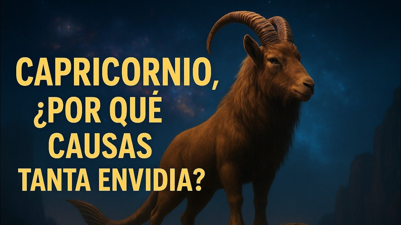 CAPRICORNIO, DESCUBRE EL MOTIVO POR EL QUE ERES EL SIGNO MÁS ENVIDIADO DEL ZODIACO
