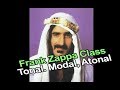 Dave Frank Master Class #3 Frank Zappa! Tonal, Modal, and Atonal