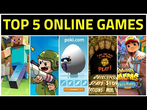 Top 5 best online games 2020 I poki games 
