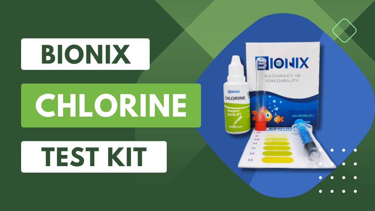 Bionix Chlorine Water Test Kit