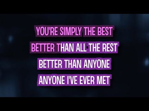 Video thumbnail for The Best - Tina Turner