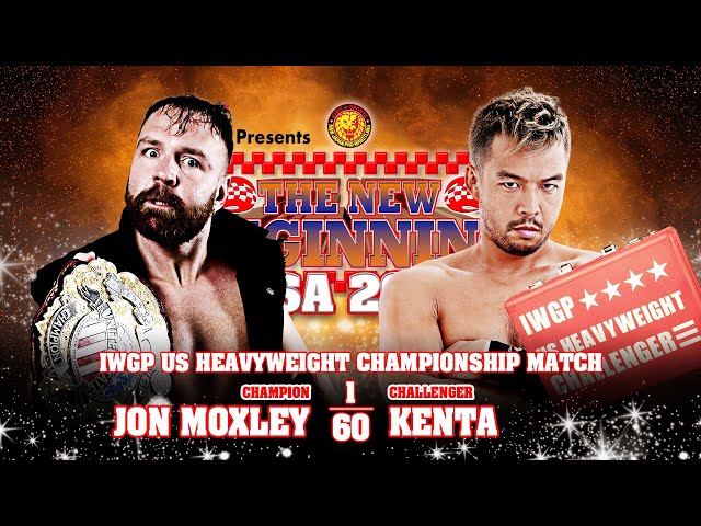 AEW WWE ジョンモクスリー シュプリーム ジョン・モクスリー プ IAb2 ついに決定！IWGP USヘビー級選手権試合】ジョン・モクスリーvsKENTA