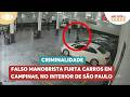 Falso manobrista furta carros no interior de São Paulo | Melhor da Tarde