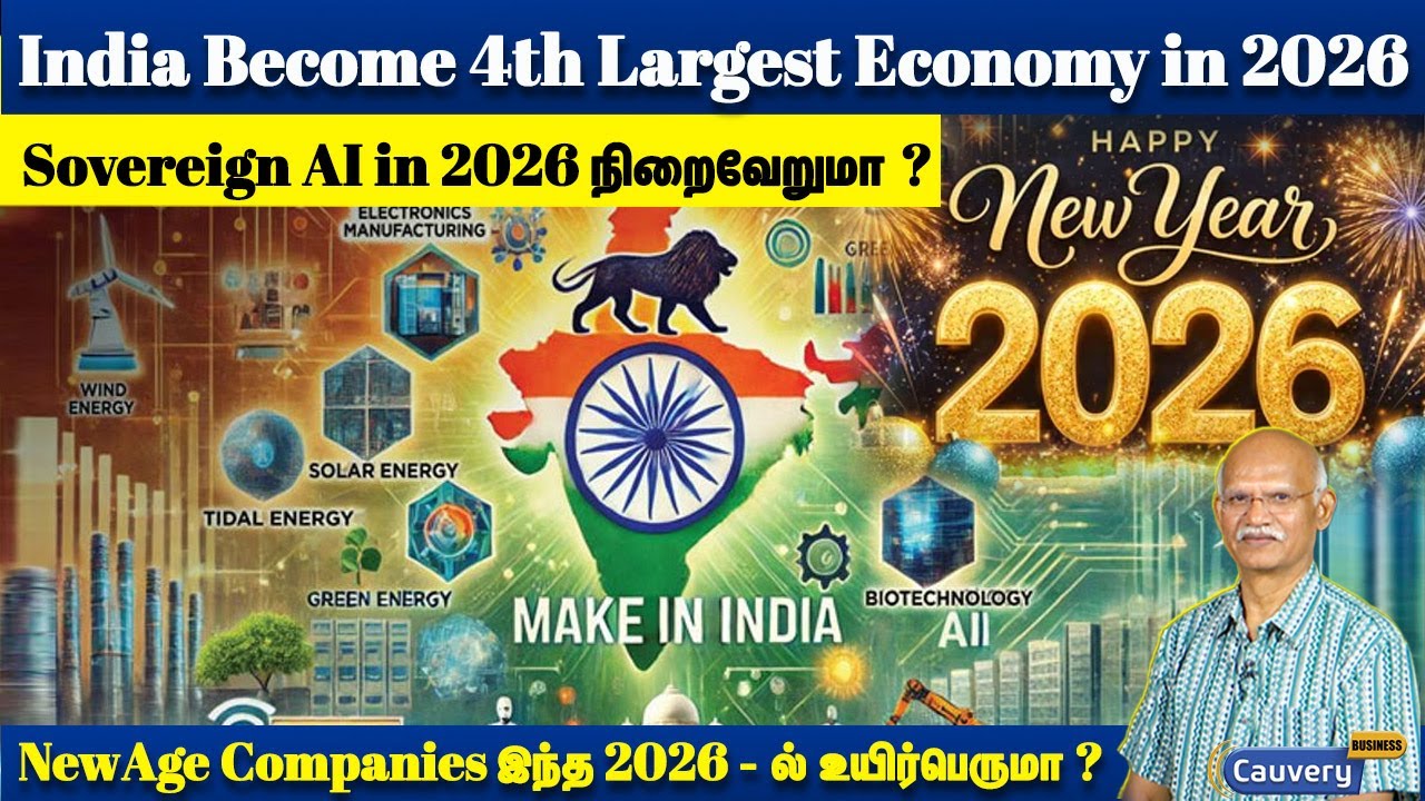 🔥🔥 India to Become 4th Largest Economy in 2026 💥💥