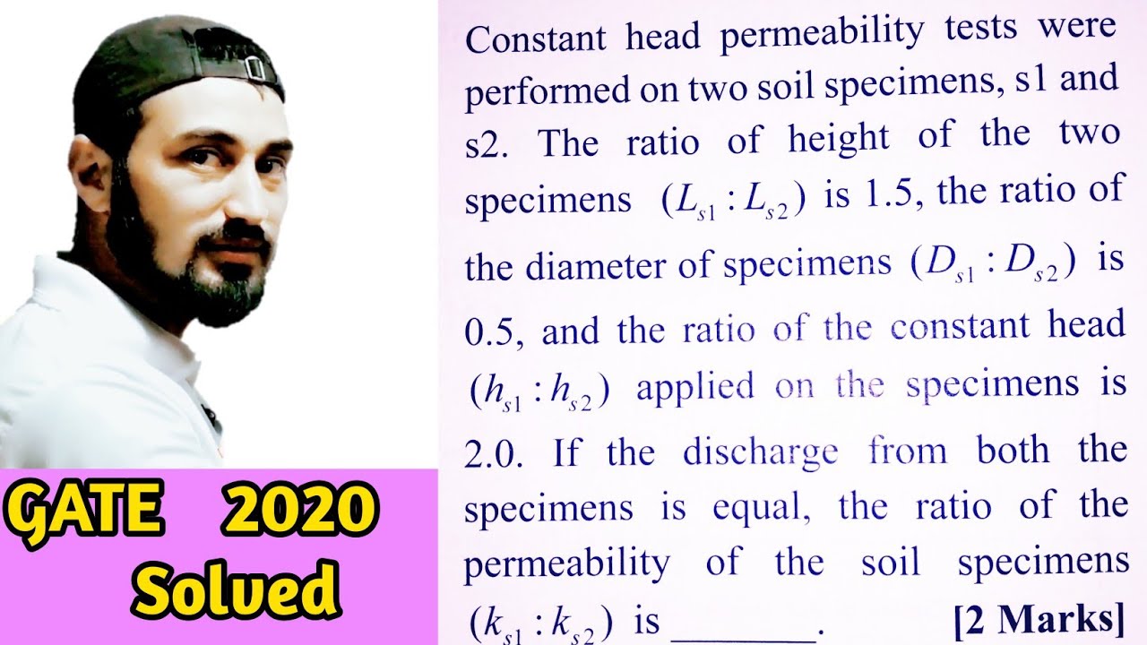 GATE 2019 Soil Mechanics Solved Question - YouTube