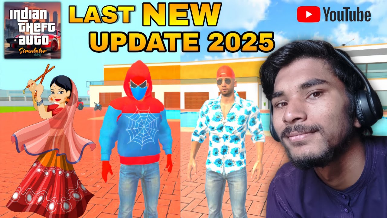  🔥 Indian Theft Auto Simulator: LAST NEW UPDATE 2025 🚨 | Spider-Man, New Cars & More!