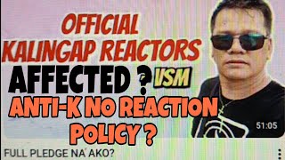 #VALSANTOSMATUBANG  YOUTUBE CHANNEL AFFECTED ON ANTI-KALINGAP NO CONTENT, NO REACTION POLICY ?