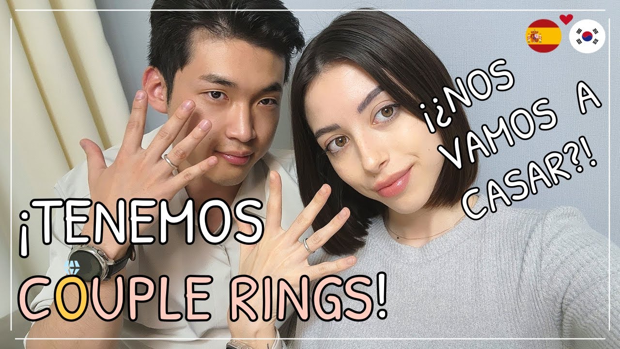 ¡¿Nos vamos a casar?!💕  ¡Tenemos COUPLE RINGS! | International couple