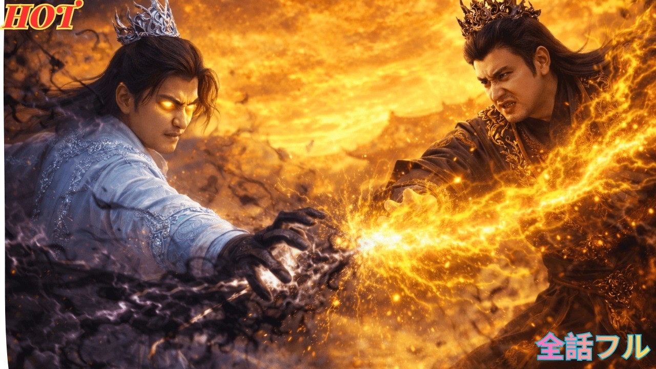 神聖なる瞳を宿した、この世で最後の仙人。彼の宿命は、魔王サタンと対峙し、世界を飲み込む暗黒を滅ぼすこと。光と闇の最終決戦が今、幕を開ける。