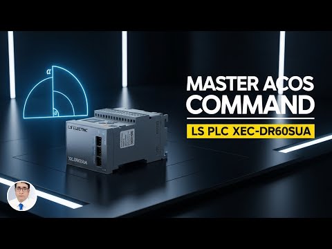Mastering the ACOS Function in LS PLC | Step-by-Step Guide for XEC-DR60SUA