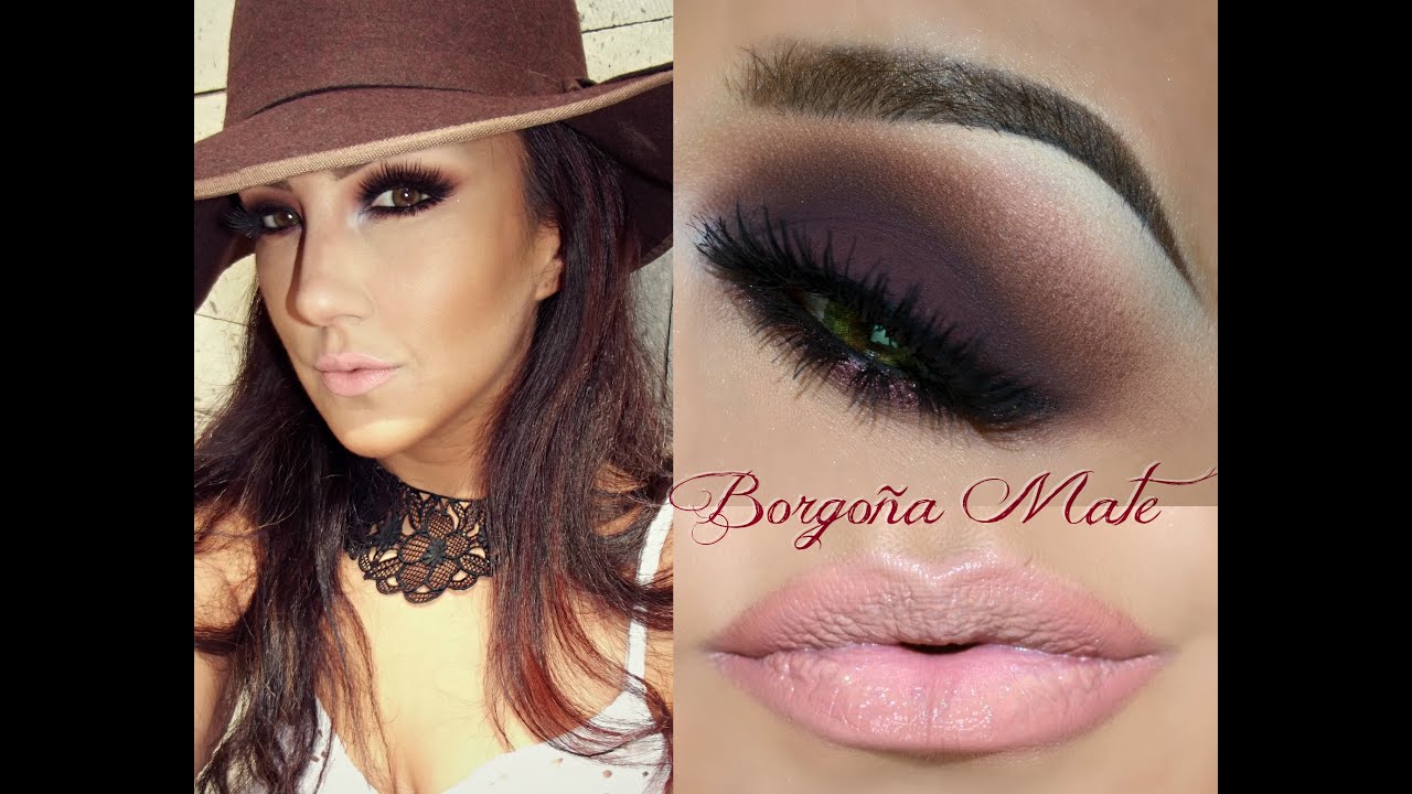 Look Borgoña Mate tutorial