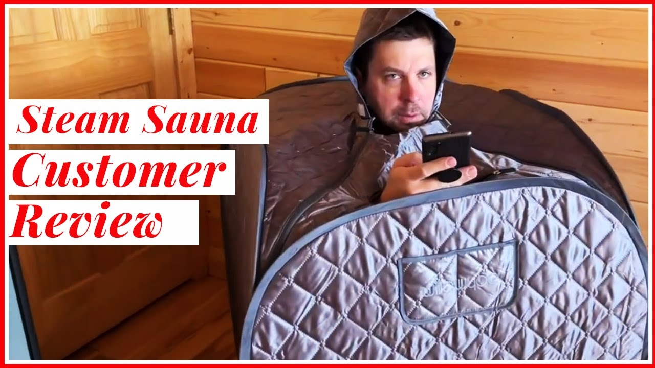Gray Bluetooth Steam Sauna Room WillowyBe - Customer Review 2022