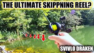 SWEDISH Baitcaster... The ULTIMATE SKIPPING REEL? Svivlo Draken
