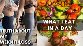 HONEST WEIGHT LOSS UPDATE + WHAT I EAT IN A DAY TO LOSE WEIGHT by amynicolaox 12,261 views 3 years ago 14 minutes, 30 seconds