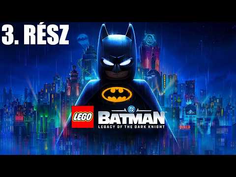 Megjött Macskanő | LEGO Batman Legacy of the Dark Knight MAGYAR Felirattal Co-Op 3. Rész