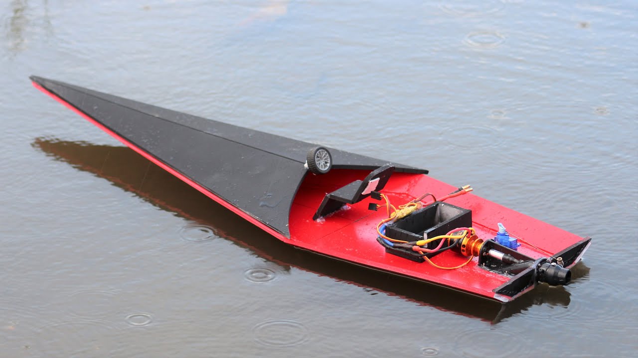 How To Make a Turbo Jet Boat Water Pump Boat YouTube