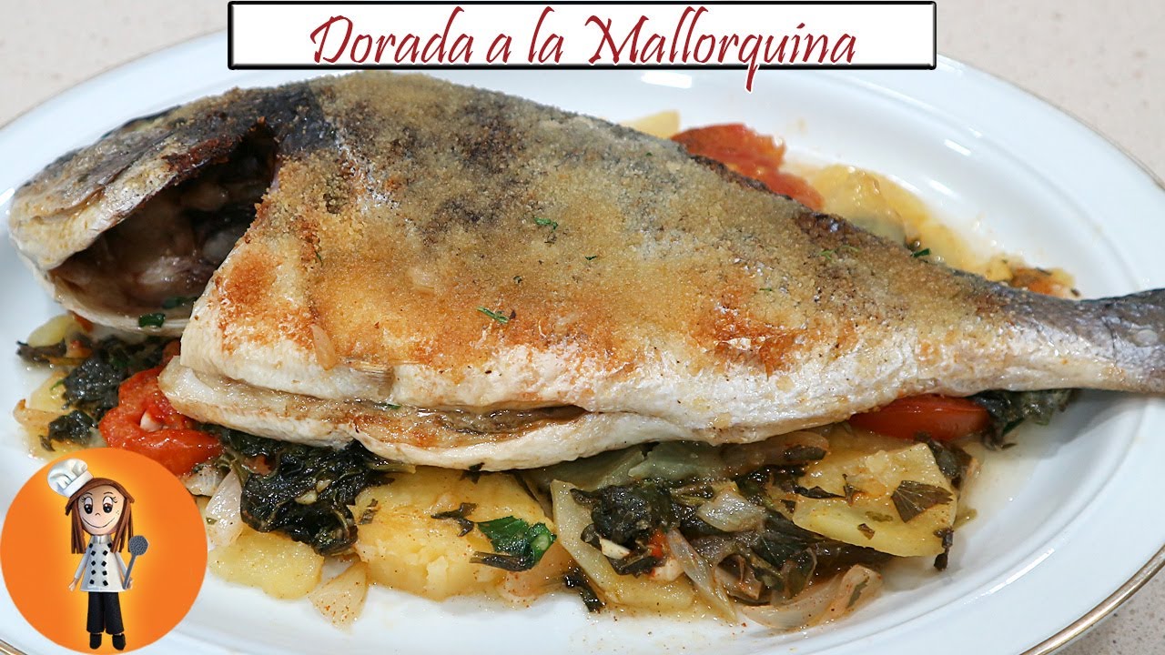 Dorada a la Mallorquina tipo Cocina en Familia