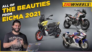 EICMA 2021’s Hottest Two-wheelers | Kawasaki Versys 650, Aprilia SR GT, Benelli TRK 800 And More