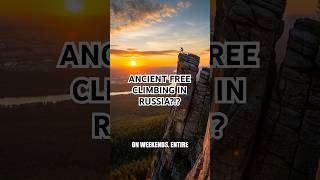 Locals Free-Climb These 100m Towers Barefoot | Siberia #Shorts