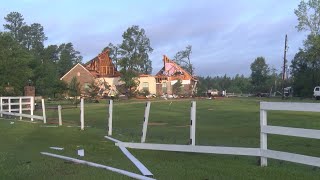 'We're still here by the grace of God': BPSO Deputy home damaged in overnight storms