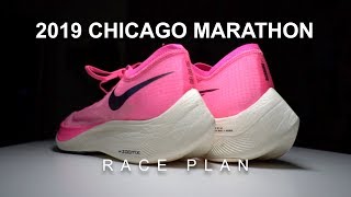 2019 Chicago Marathon Race Plan - Chasing 3