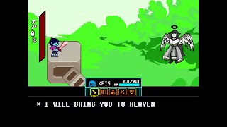 Deltarune: Reimagined - ANGELIC ALTERCATION  Full Fight Deltarune Chapter 4 Fangame