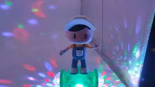 Humaira Fashion Boy Musical Dancing Doll - 360° Rotating Toy with Sound Lights for Kids