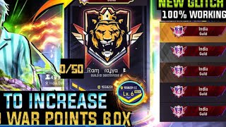 Guild war points glitch❎ in free fire problem solved ✅  #freefire #guild #guildwars2  #guildtest