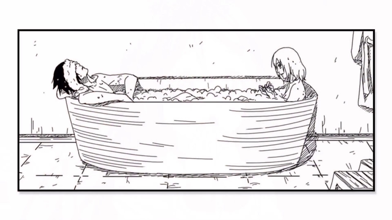 L'heure du bain~ 【SasuSaku Doujinshi】FR