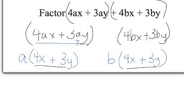 9-2 factoring with distributive property