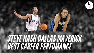 Steve Nash Highlights Dallas Maverick Nba Best Career Perfomance