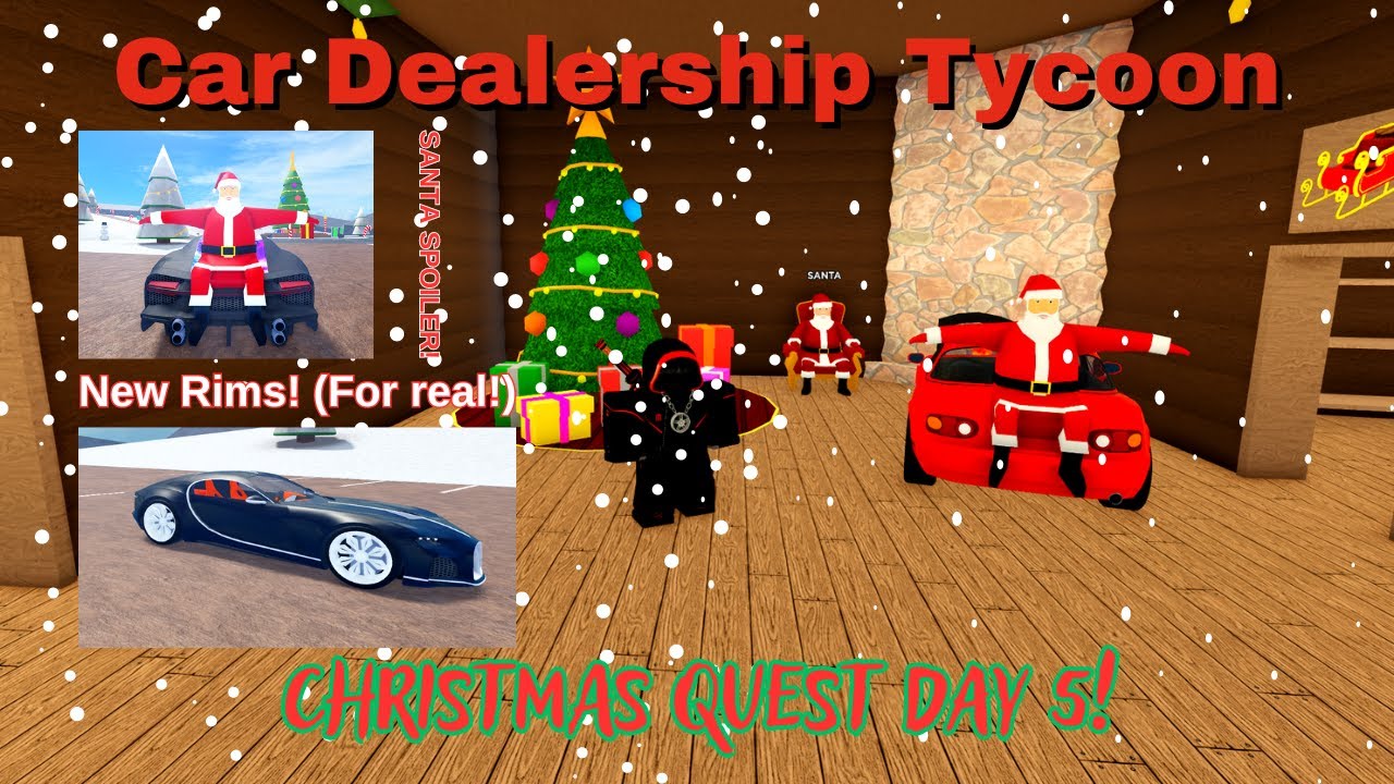 Car Dealership Tycoon (Car Xmas Day 5!) YouTube