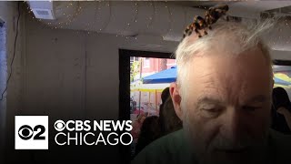 Fun with a tarantula at Chicago's Field Museum's Bug Bites event