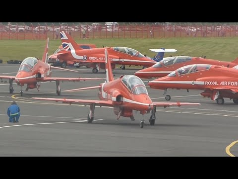 馃敶Live Red Arrows Flypast in Northumberland