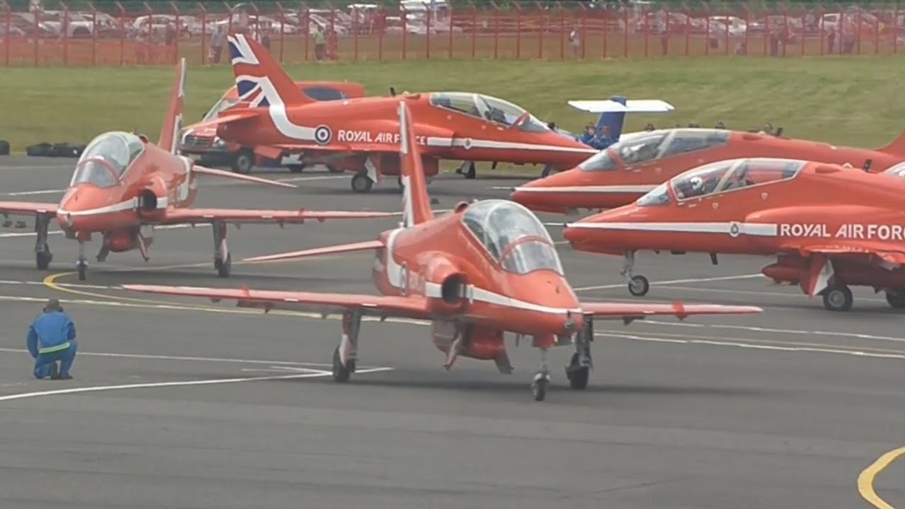 🔴Прямой полёт Red Arrows в Нортумберленде