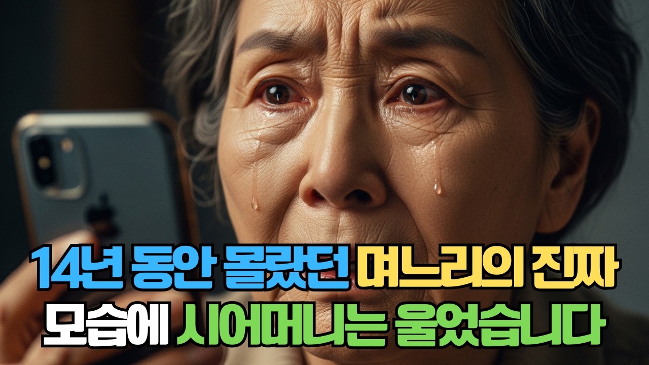 14년 동안 몰랐던 며느리의 진짜 모습에 시어머니는 울었습니다.