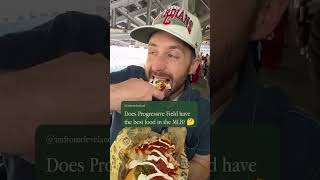 Does Progressive Field have the best food in the MLB ⚾️