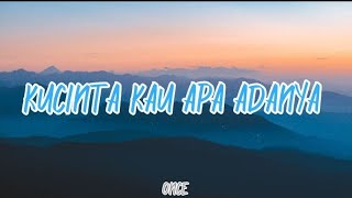 kucinta kau apa adanya once lirik   cover by astroni suaka