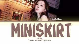 ' DAILY COVER ' MINI SKIRT - AOA 