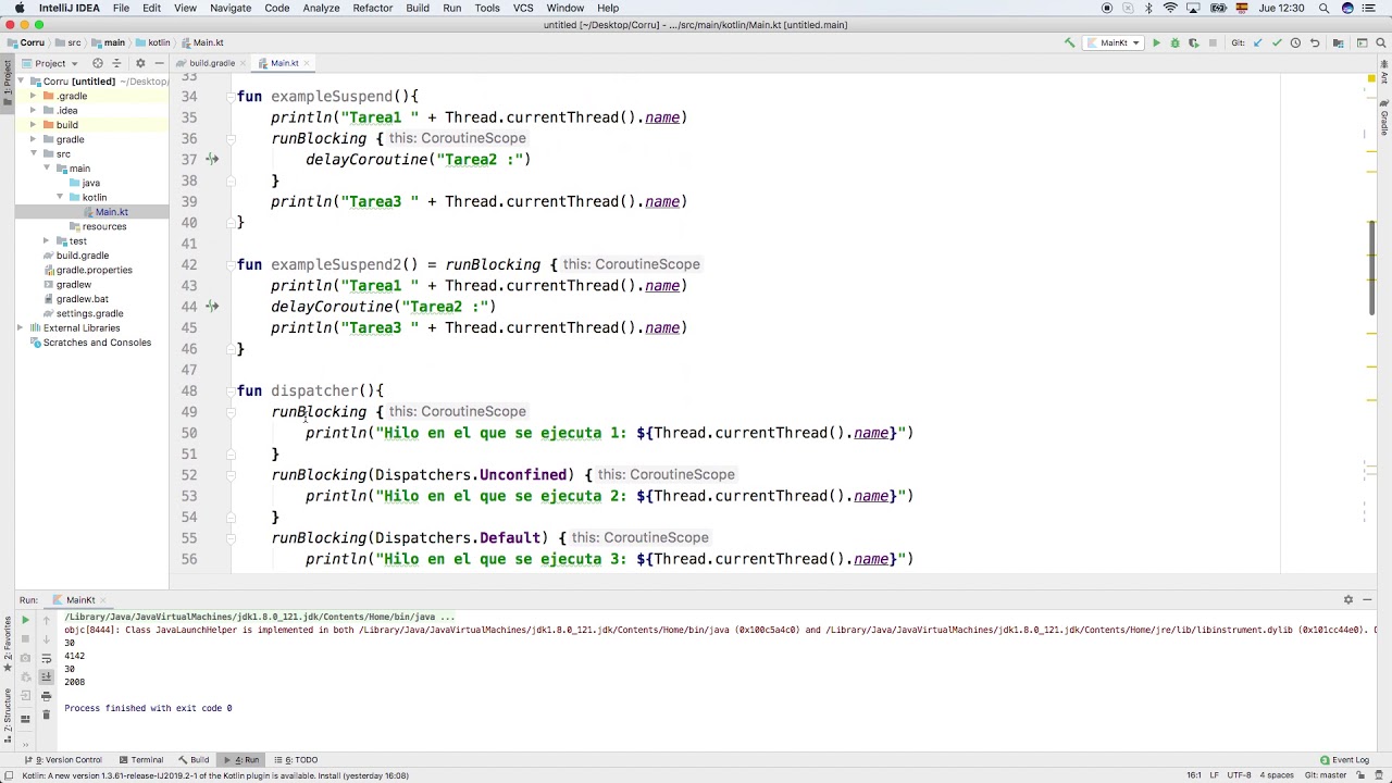 Tutorial Coroutines Kotlin Parte 13 Asycn Await y Deferred - YouTube