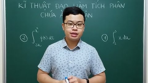 Các bài toán tích phân có chứa đạo hàm năm 2024