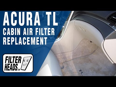 How to Replace Cabin Air Filter 2007 Acura TL