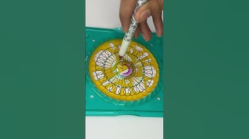 The Art of Relaxation in Perfect Symmetry: Mesmerizing ASMR Art! #art #spirograph #shorts #2024