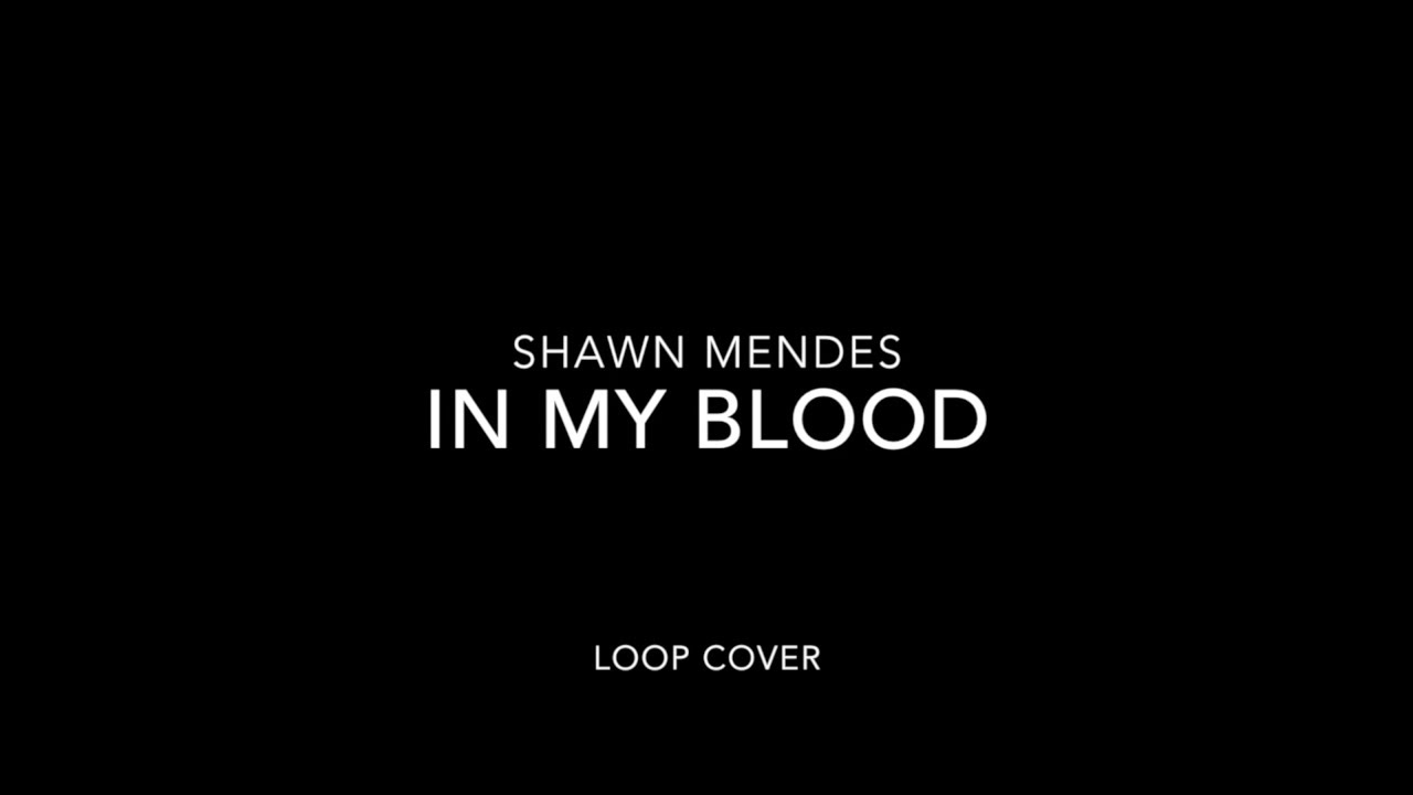 Shawn Mendes - In My Blood LOOP COVER By Angad Kukreja