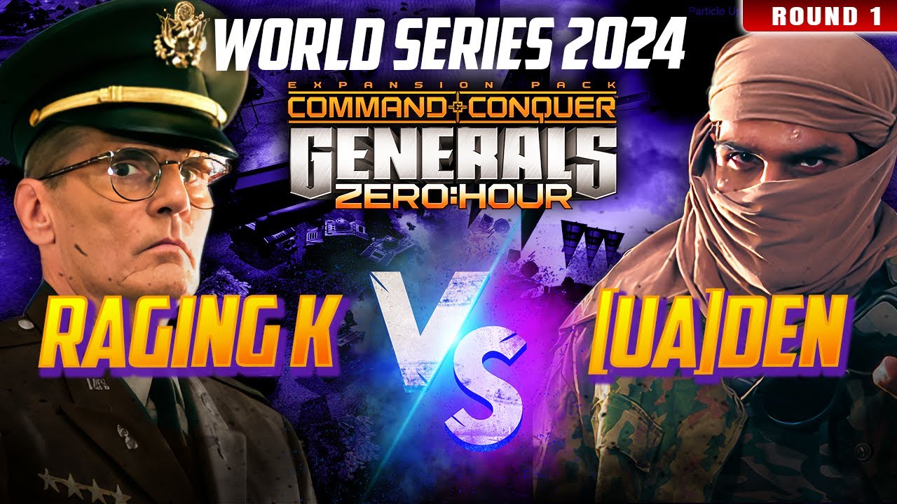 C&C Generals Zero Hour World Series 2024 | RaGing K vs [UA]Den | Round 1